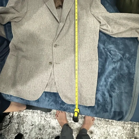 Saks Fifth Avenue Light Gray Blazer